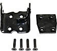 Front, Driver Side, Upper or Lower Door Hinge, Black