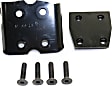 Front, Driver Side, Upper or Lower Door Hinge, Black