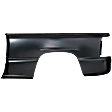 Rear, Passenger Side Truck Bedside Panel, Primed, For Models Without 4 Wheel Steering, Metal Bed