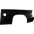 Rear, Driver Side Truck Bedside Panel, Primed, For Models Without 4 Wheel Steering, Metal Bed