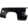 Rear, Driver Side Truck Bedside Panel, Primed, For Models Without 4 Wheel Steering, Metal Bed