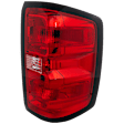 Passenger Side Halogen Tail Light, With bulb(s), OE Replacement, CAPA Certified