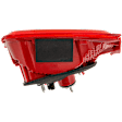 Passenger Side, Inner Tail Light, With bulb(s), Halogen, Clear and Red Lens, Eco/LS/LT Models, CAPA CERTIFIED