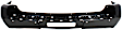Rear Primed Bumper Cover, With Step Pad Provision and Holes For Molding And Trailer Hitch, CAPA CERTIFIED