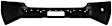 Rear Primed Bumper Cover, With Step Pad Provision and Holes For Molding And Trailer Hitch, CAPA CERTIFIED