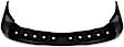 Rear Primed Bumper Cover, With Step Pad Provision and Holes For Molding And Trailer Hitch, CAPA CERTIFIED