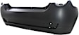 Hatchback Rear Primed Bumper Cover, CAPA Certified