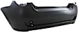 Hatchback Rear Primed Bumper Cover, CAPA Certified