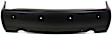 Rear Primed Bumper Cover, With Turn Signal Light Holes, Without Upper Chrome Trim, CAPA CERTIFIED