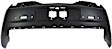 Rear Primed Bumper Cover, With Parking Aid Sensor Holes, Without Tow Hook Hole, CAPA CERTIFIED