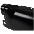 Step Bumper, Powdercoated Black Face Bar Only; With pad provision Without mounting bracket(s)