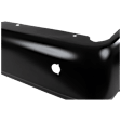 Step Bumper, Powdercoated Black Face Bar Only; With pad provision Without mounting bracket(s)