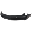 Rear Primed Bumper Cover, Without Parking Aid Sensor Holes