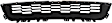 Grille Assembly, Textured Gray Shell and Insert