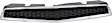 Upper Grille Assembly, Textured Black Shell and Insert, CAPA CERTIFIED