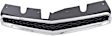Upper Grille Assembly, Textured Black Shell and Insert, CAPA CERTIFIED