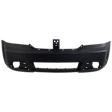 Front Primed Bumper Cover, Without Headlight Washer Holes, CAPA CERTIFIED