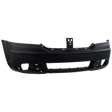 Front Primed Bumper Cover, Without Headlight Washer Holes, CAPA CERTIFIED