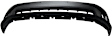 Front Bumper Cover Primed; 1-Piece Bumper Type with Ram Logo, with Fog Light and Parking Aid Sensor Holes, CAPA CERTIFIED