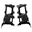 Front, Driver and Passenger Side Bumper Bracket
