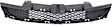 Front Bumper Grille, Textured Gray CAPA Certified