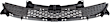 Front Bumper Grille, Textured Gray CAPA Certified
