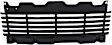 Front, Inner Bumper Grille, Textured Black