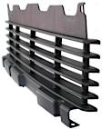 Front, Inner Bumper Grille, Textured Black