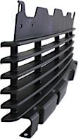 Front, Inner Bumper Grille, Textured Black