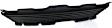 Front, Inner Bumper Grille, Textured Black