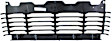 Front, Inner Bumper Grille, Textured Black
