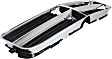 Grille Assembly, Chrome Shell with Painted Gray Insert, Grille, CAPA CERTIFIED