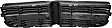 Upper Grille Assembly, Black