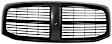 Upper Grille Assembly, Painted Black Shell and Insert