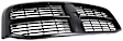 Upper Grille Assembly, Painted Black Shell and Insert