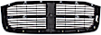 Upper Grille Assembly, Painted Black Shell and Insert