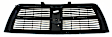 Upper Grille Assembly, Paintable Shell and Insert