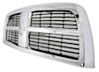 Upper Grille Assembly, Chrome Shell with Textured Black Insert