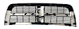 Upper Grille Assembly, Chrome Shell with Textured Black Insert