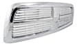Upper Grille Assembly, Chrome Shell and Insert