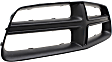 Grille Assembly, Painted Black, Grille Shell CAPA CERTIFIED