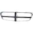 Upper Grille Assembly, Chrome CAPA CERTIFIED