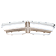 Upper Grille Assembly, Chrome CAPA CERTIFIED