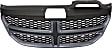 Upper Grille Assembly, Black CAPA CERTIFIED