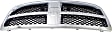 Grille Assembly, Chrome Shell with Painted Black Insert, Grille