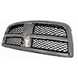 Grille Assembly, Chrome Shell with Painted Black Insert, Grille, CAPA CERTIFIED