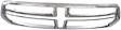 Upper Grille Assembly, Chrome, CAPA CERTIFIED