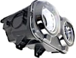 Passenger Side Headlight, with Bulb, Halogen, Clear Lens