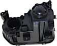 Passenger Side Headlight, with Bulb, Halogen, Clear Lens