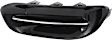 Front, Passenger Side Fog Light Cover, Black, CAPA Certified